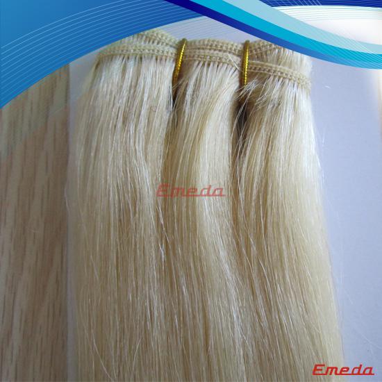 white hair extension grey